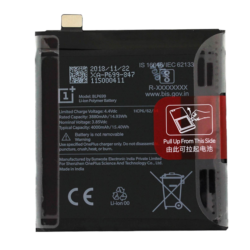 Mobile Battery For OnePlus - 4000mAh