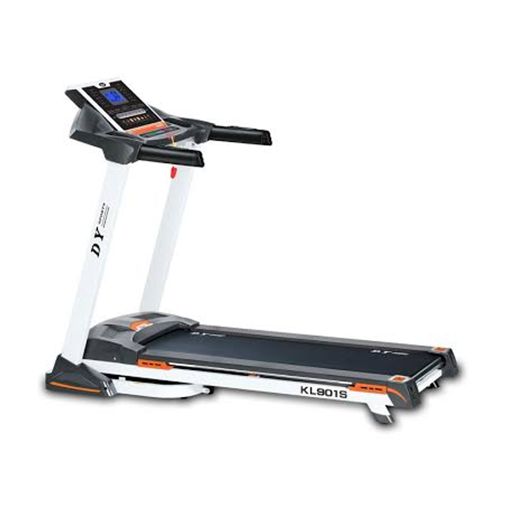 KL -901 -S 2.0 Horse Power Motorized Treadmill - Black and White