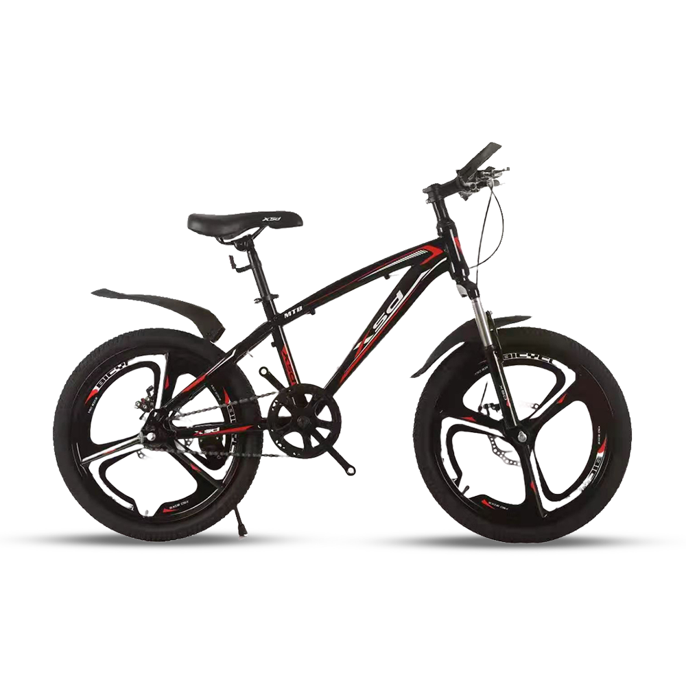 XSD 20" Inch 3 Knives Bicycle - Black and Red