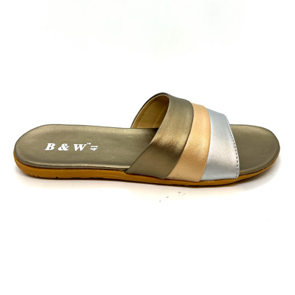 PU Leather Sandal for Women - Copper - BW20352