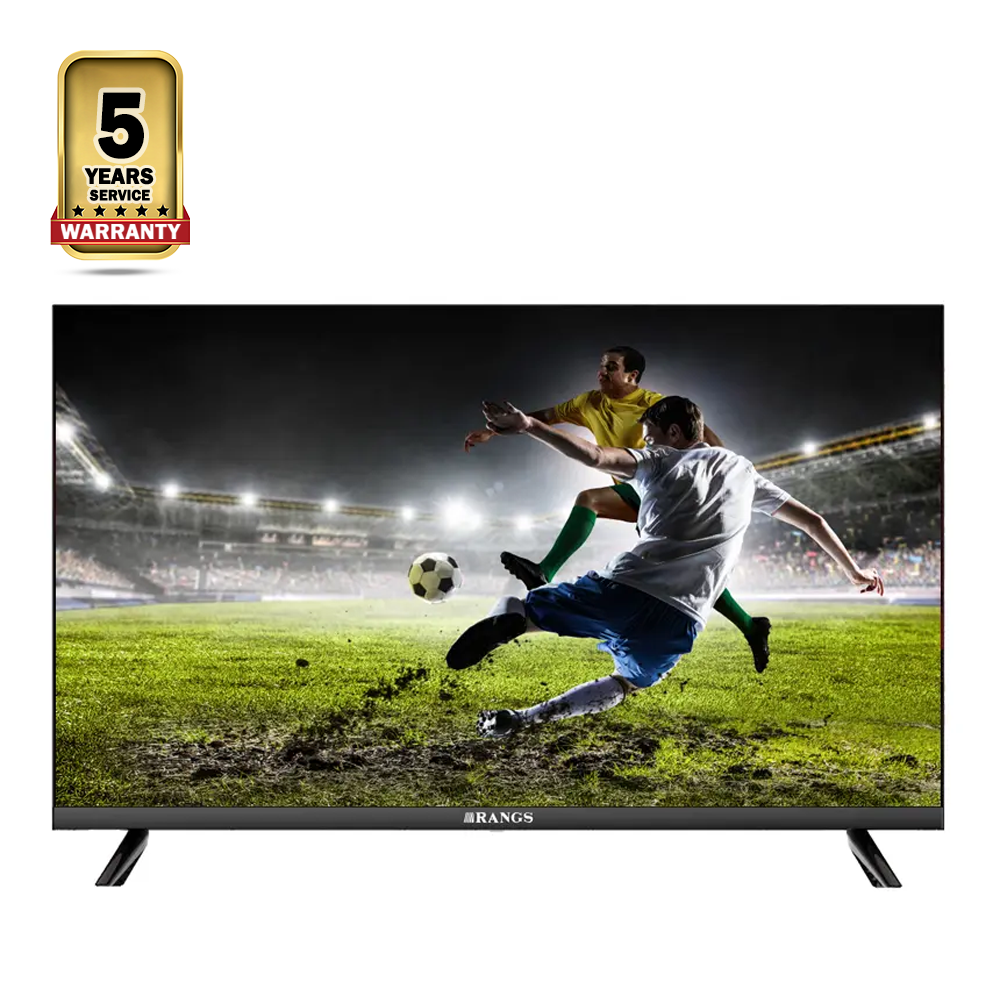 Rangs RL-32K406P Frameless HD Smart Android LED TV - 32 Inch - Black