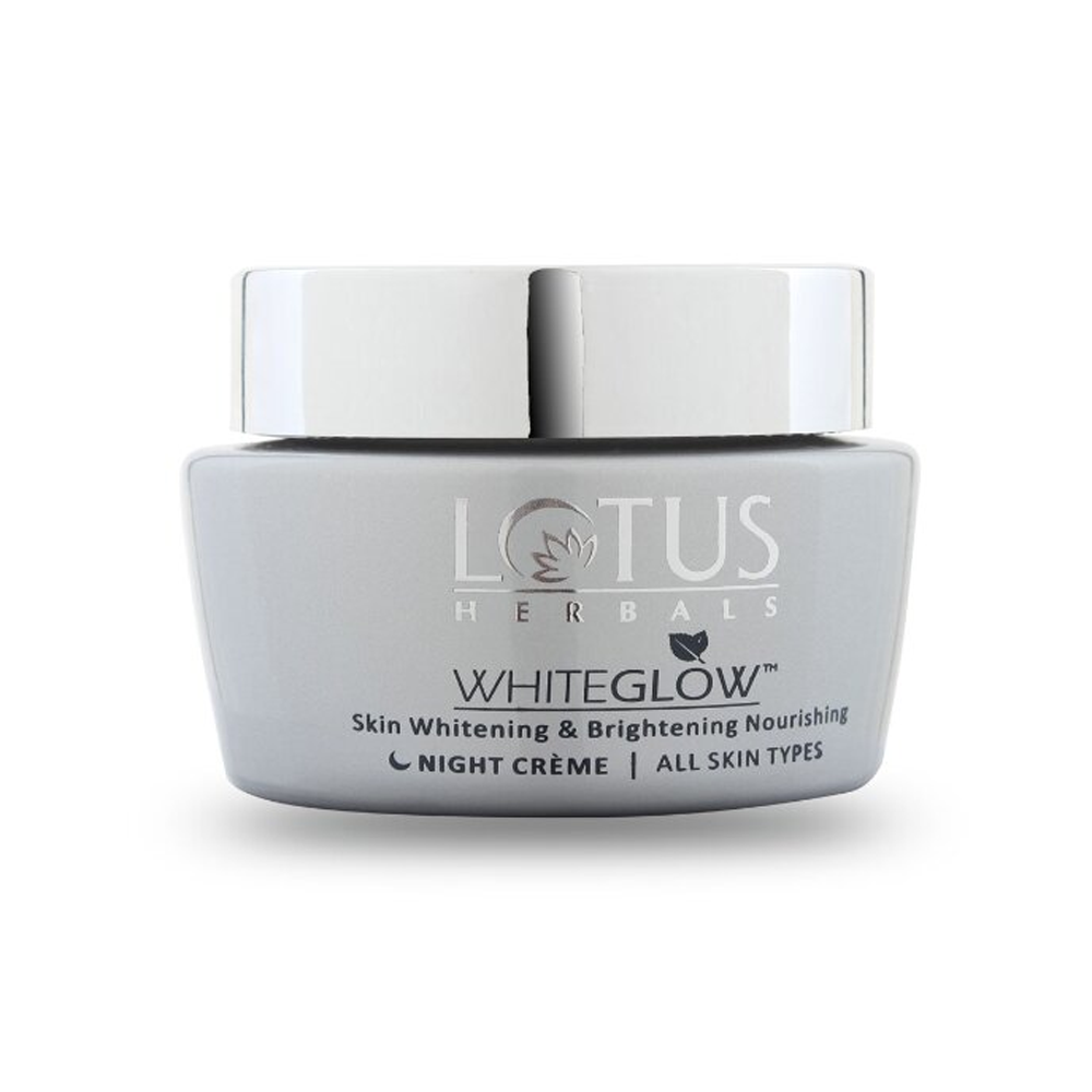 Lotus Herbals White Glow Night Cream - 60gm
