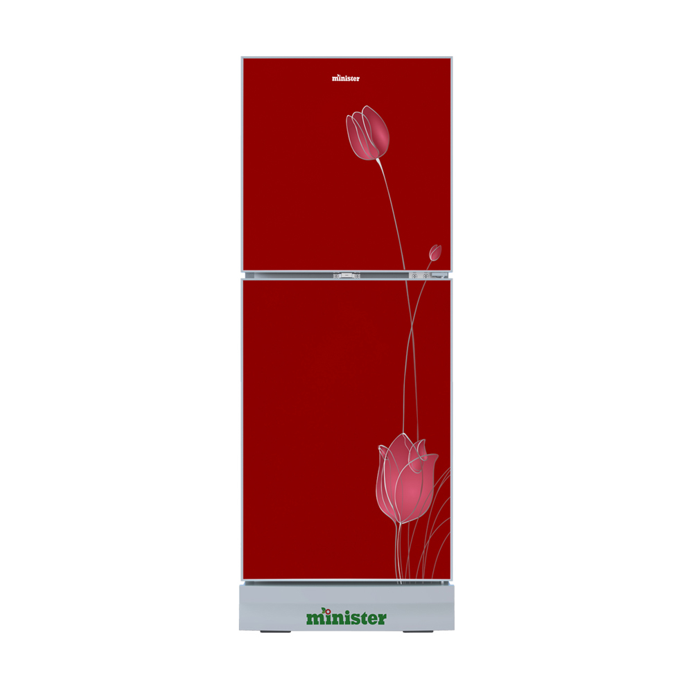 Minister M-195 Refrigerator - 195 Liter - Red Poppy