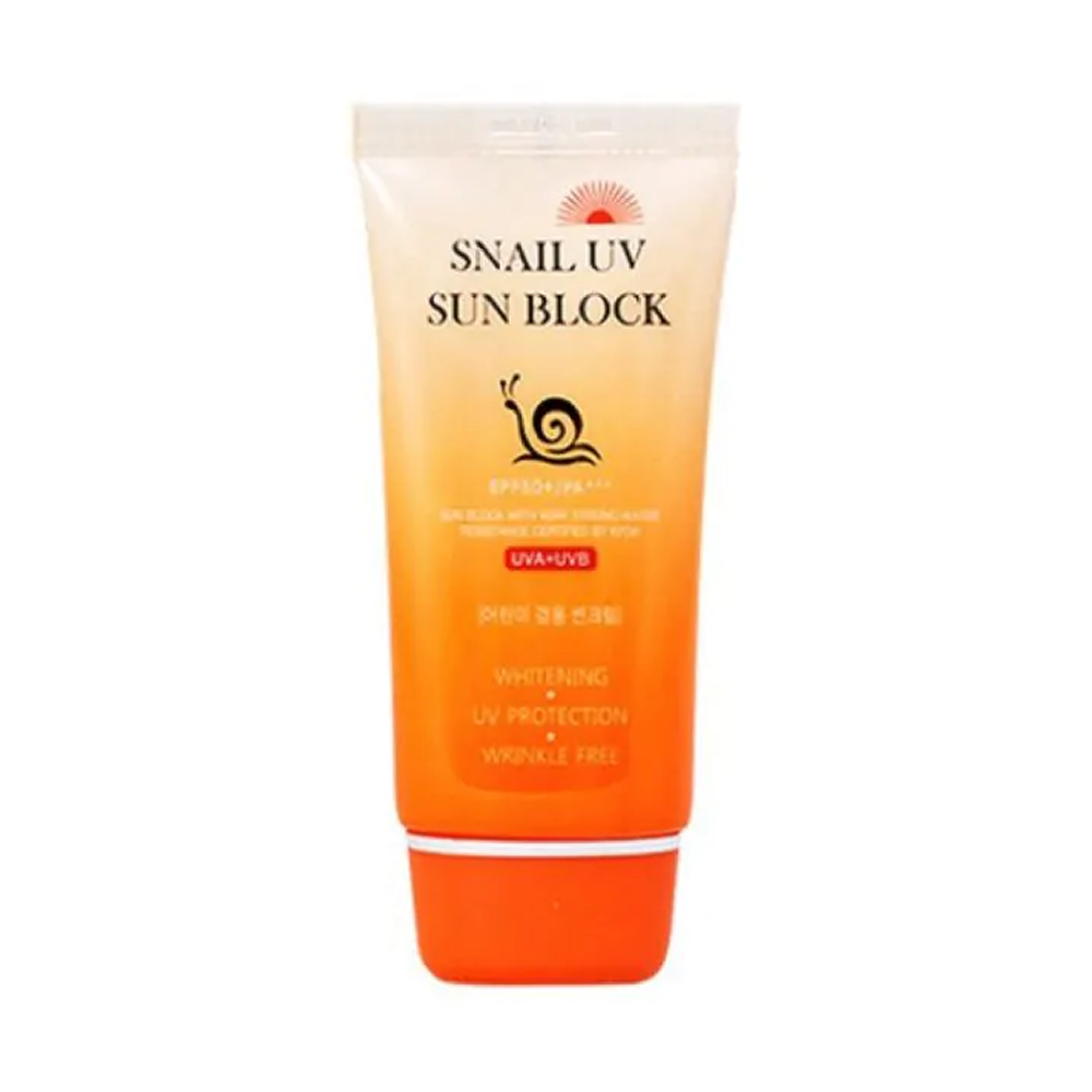 Jigott Snail UV Sun Block Cream - 70ml