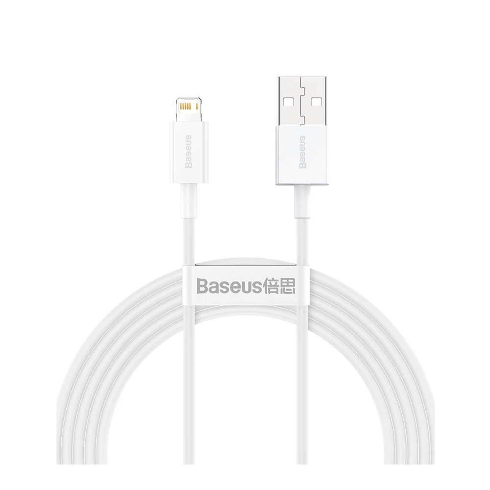Baseus Cable Superior Series for Lightning 2.4a - 1m - White