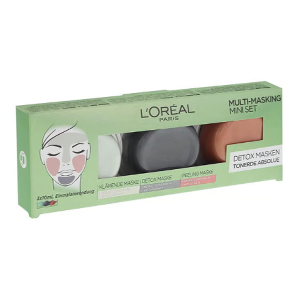 L'Oreal Paris Multi-Masking Mini Set - 3x10ml