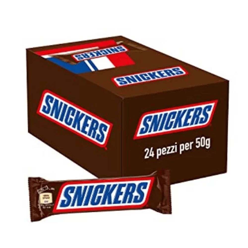 Snickers Chocolate Box 18g Bar - 20pcs - 360gm