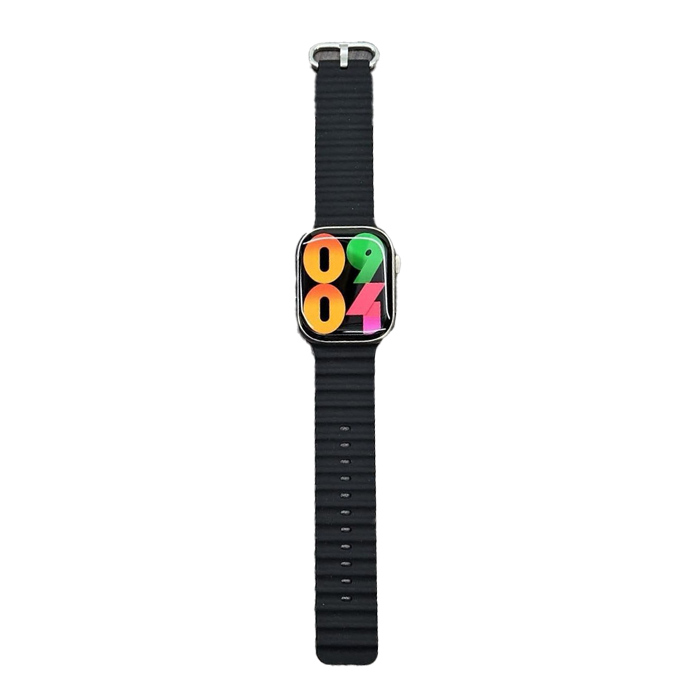 KW9 Max Series 9 Fitness Tracker Smartwatch  - 2.2 inch - Black