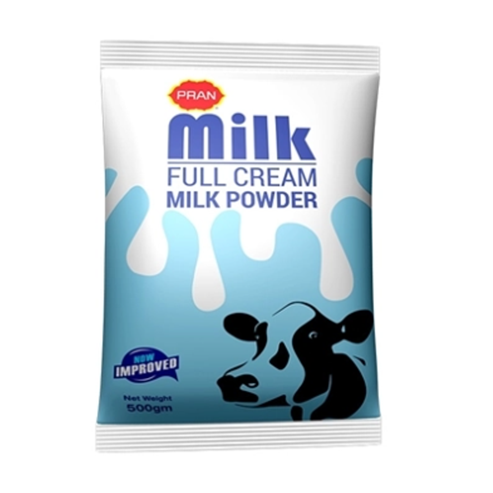Pran Full Cream Milk Powder - 500gm