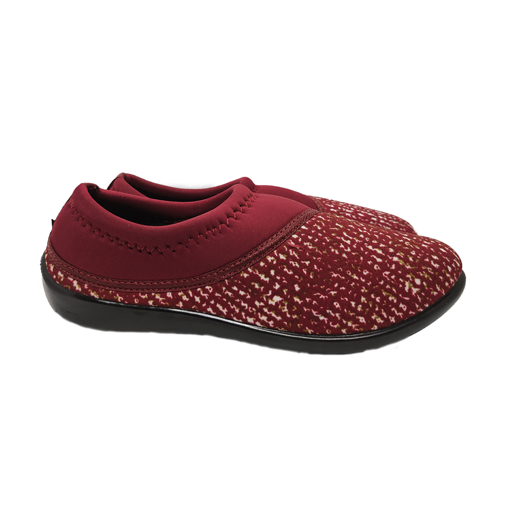 Walkaroo Maroon Belly Shoe For Ladies 4954MRN - Maroon Belly