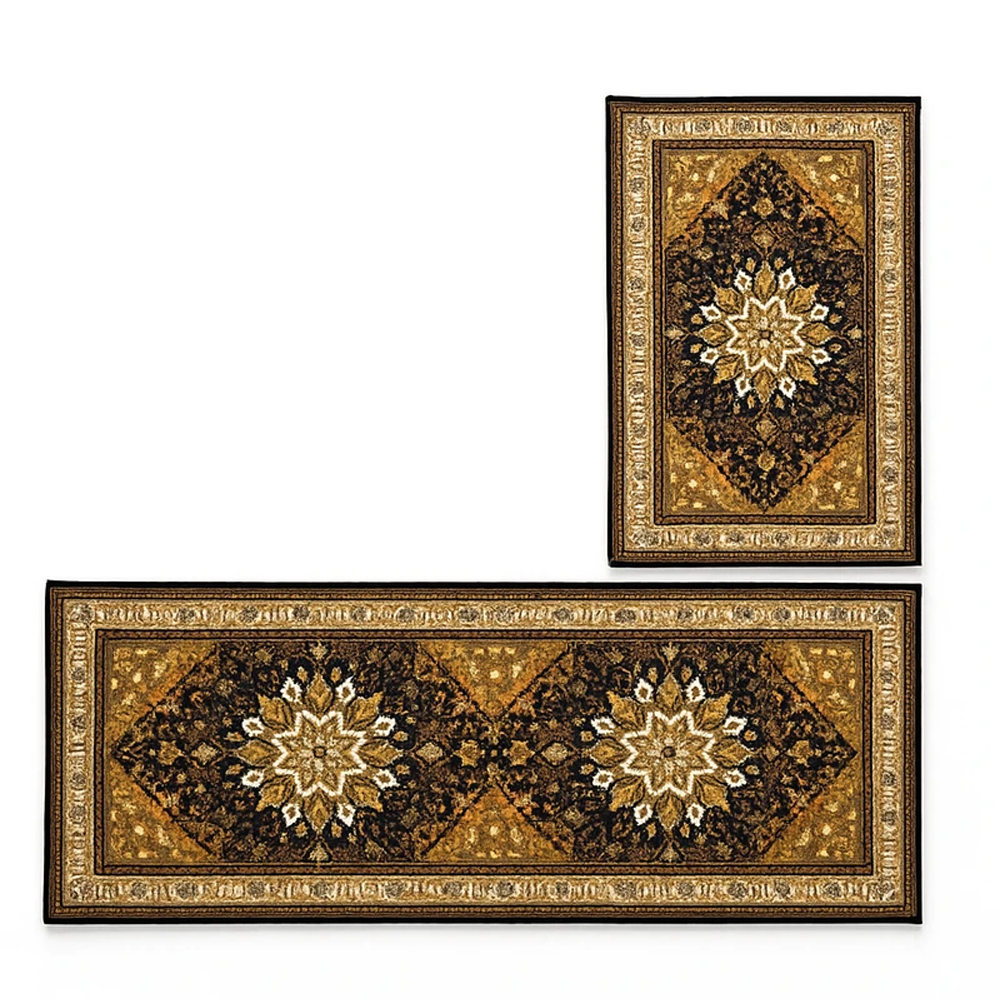 Carpet Set Kitchen Rugs Decoration - 2 pcs Set