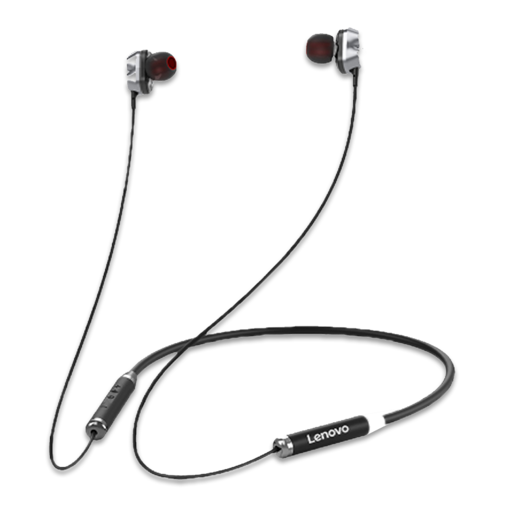 Lenovo HE08 Wireless In-Ear Neckband Earphones 