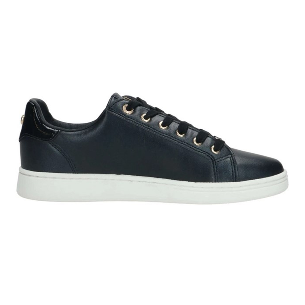 Mexx PU Casual Sneakers for Women - Black - SX1000