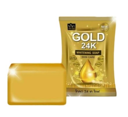 24k Gold Whitening Soap For Women - 80gm    