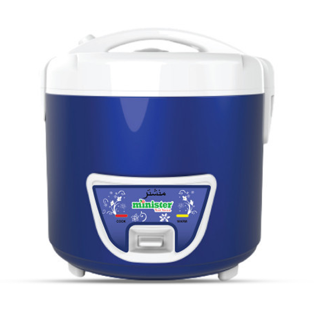 Minister MI-RC Rice Cooker - 2.8 Liter - Blue