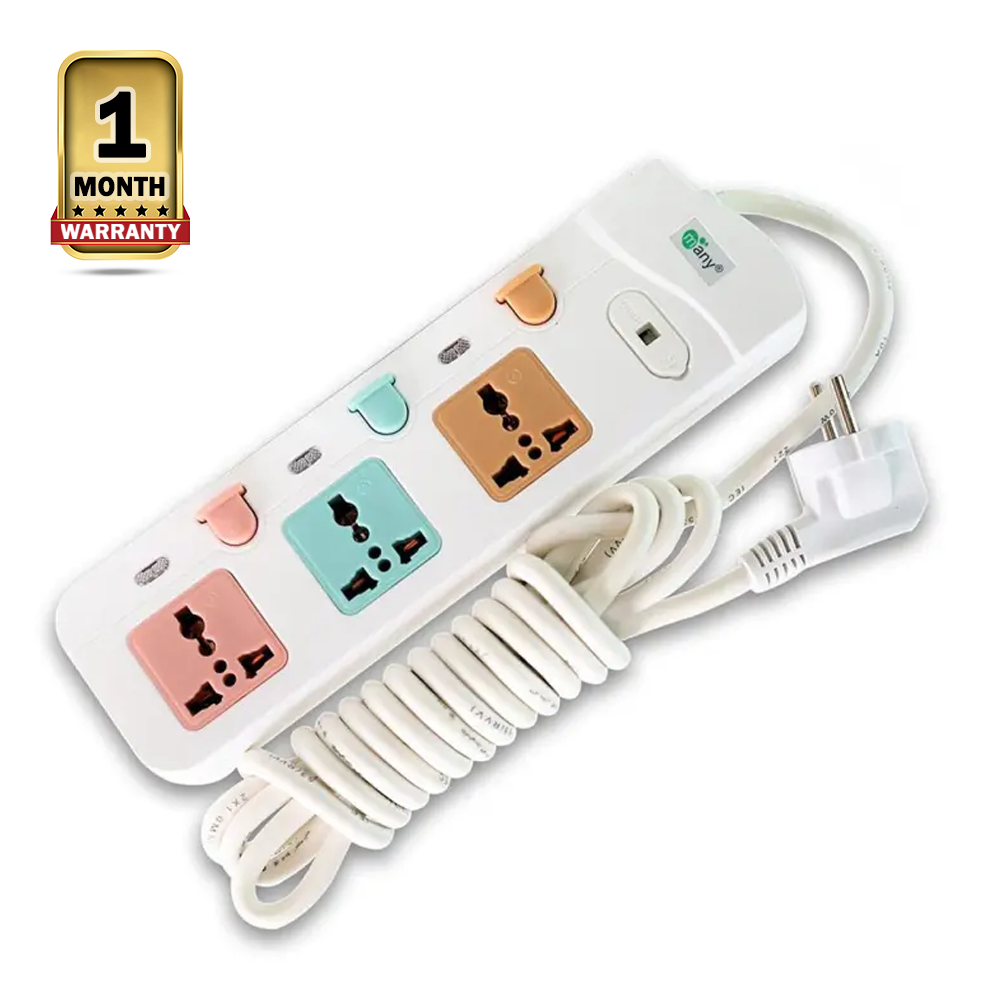 Many G138 2Pin Business Class 3 Port Multiplug - 3 Meter