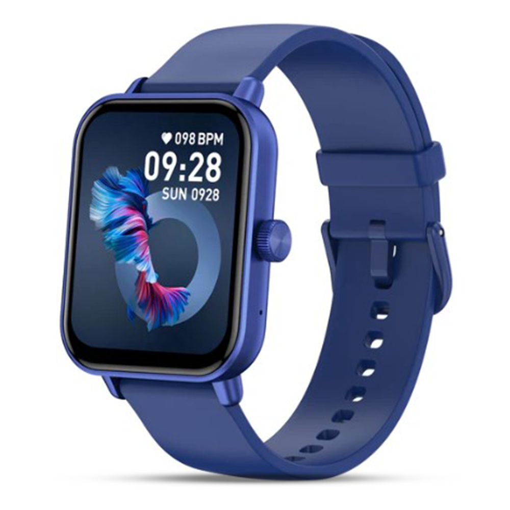Colmi P81 Silicone Strap Bluetooth calling Smartwatch - Blue