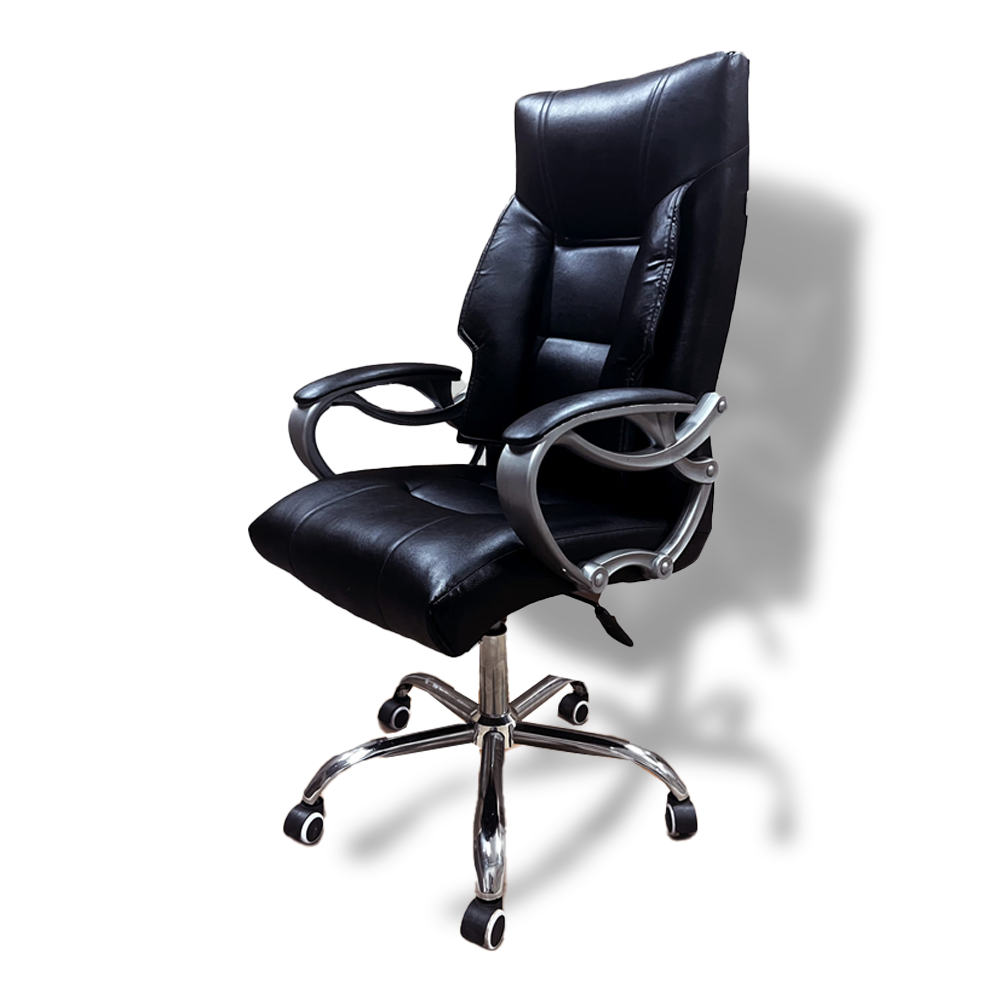 Furnicom PU Leather Executive Chair - Black