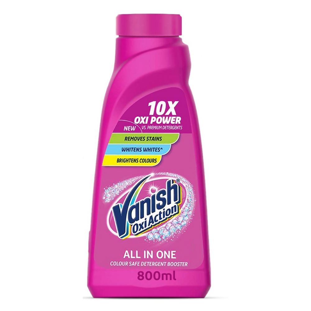 Vanish Oxi Action All in One Color Safe Detergent Booster - 800ml - Va03O