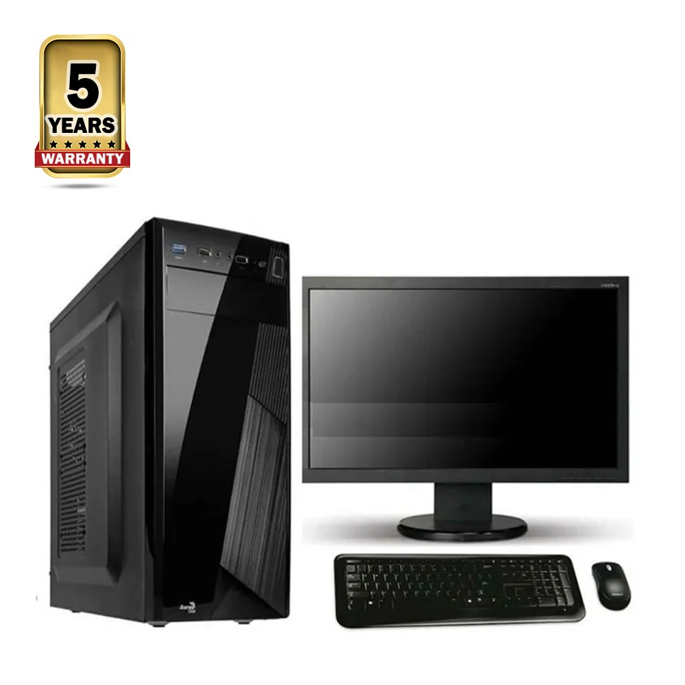 Intel Core i7 - 8GB Ram - 240GB SSD - 19 Inch HD Monitor - Full Desktop Computer - Black