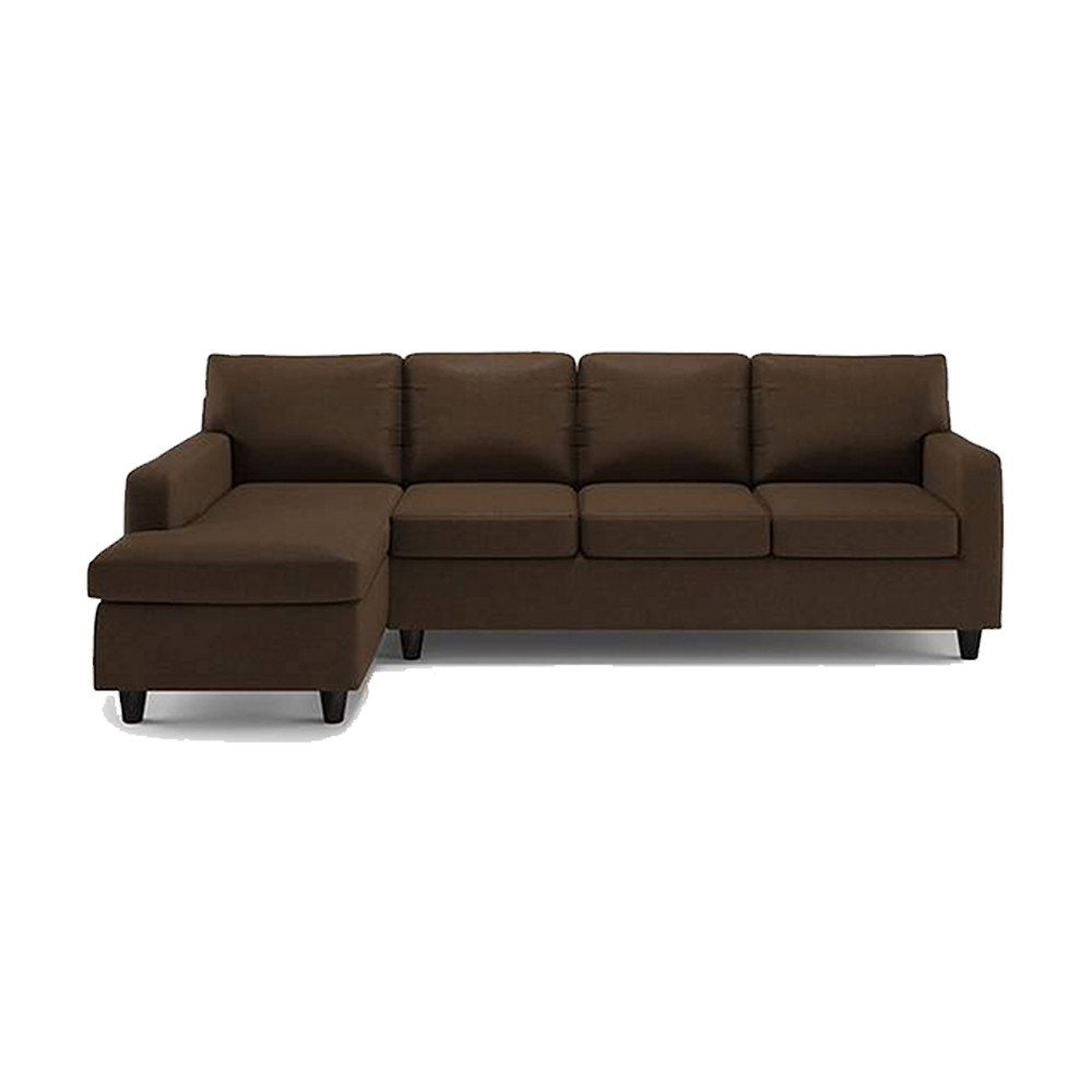 L Shape Sofa Set - Coffee - ASA948