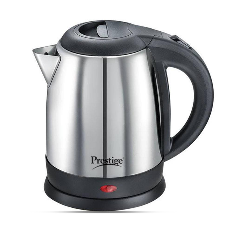 Prestige Electric Kettle - 1.7 L - Silver and Black