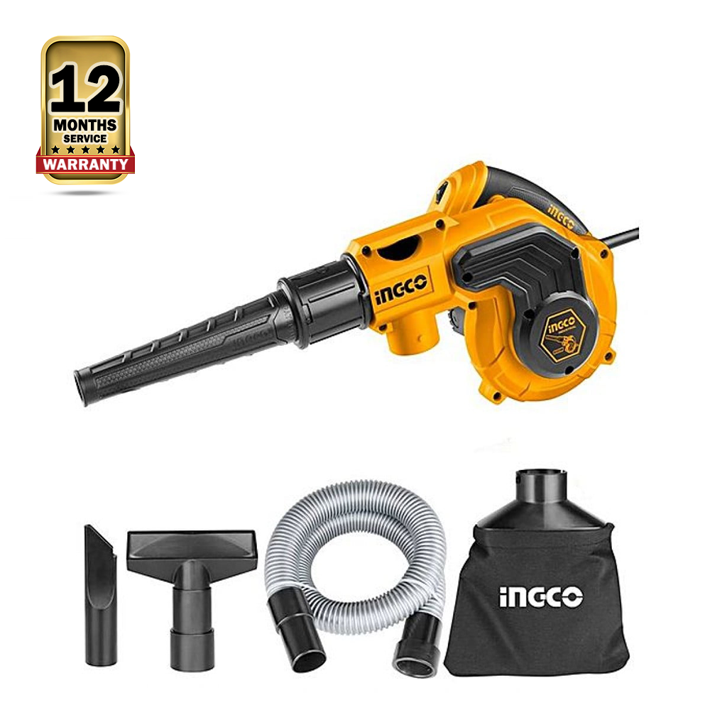 Ingco Blower with Vacuum Cleaner - 800W - Multicolor