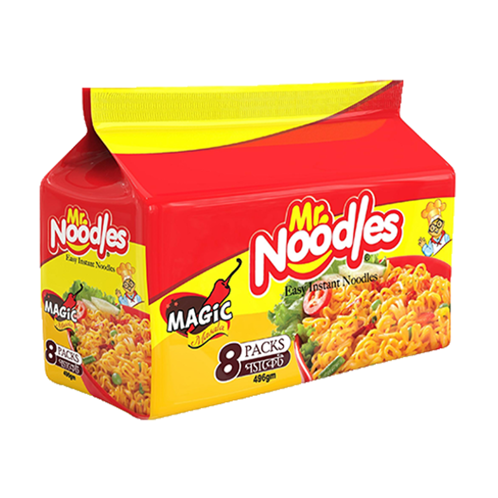 Instant Noodles Magic Masala Flavor - 8 Pcs