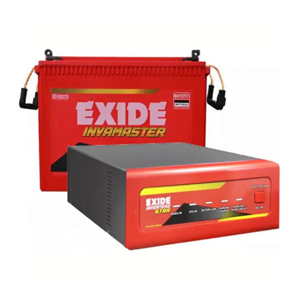 Exide Inverterz Star Home UPS-IPS - 1125VA - 900Watt