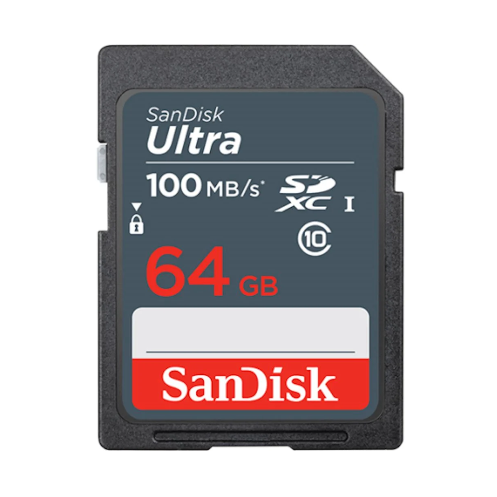 Sandisk Ultra SDXC UHS-I Class-10 Memory Card - 64GB 