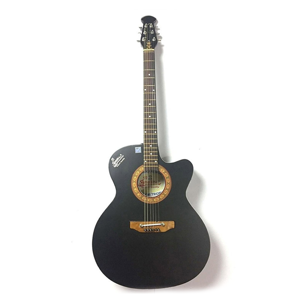 Signature New Acoustic Guitar With Electric Output - Black