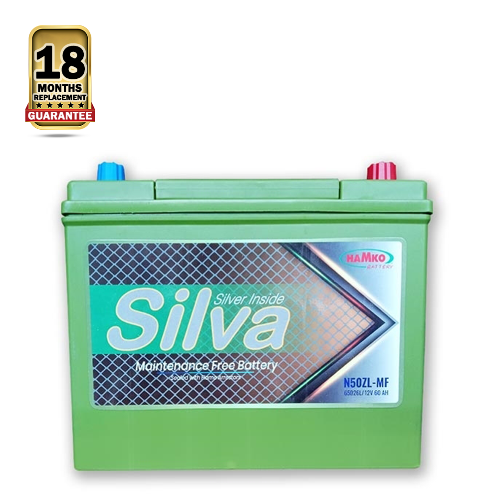 Hamko N50ZL SMF 18M Silva Car Battery