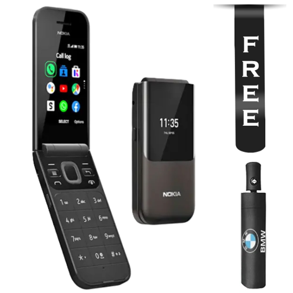 Buy Nokia 2720 Flip Phone Get BMW Umbrella Free