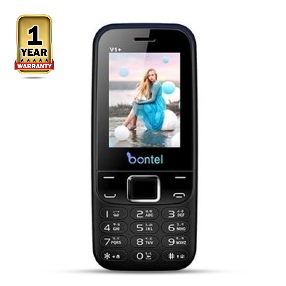 Bontel V1 Plus Feature Phone - Black