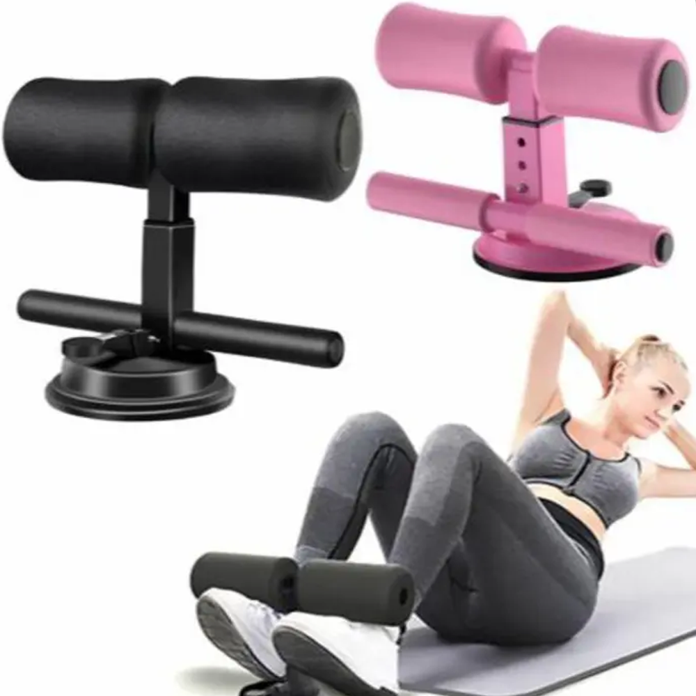 Suction Mini Sit Up Bar Double Stand - Multicolor