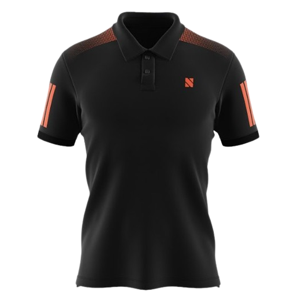 Jersey Half Sleeve Polo For Men - Black - NEX-NPO-F-06