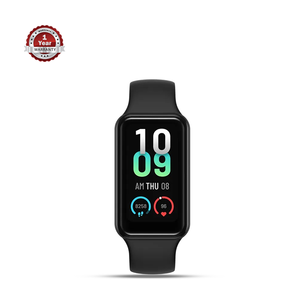 Amazfit Band 7 Smart Fitness Tracker With spO2 - Black