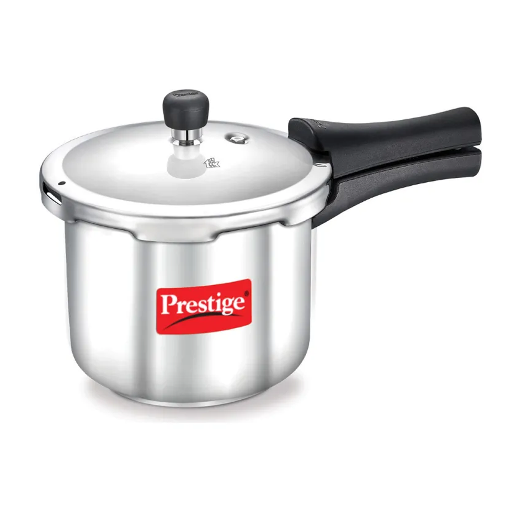 Prestige Stainless Steel Pressure Cooker - 3 Litre - Silver