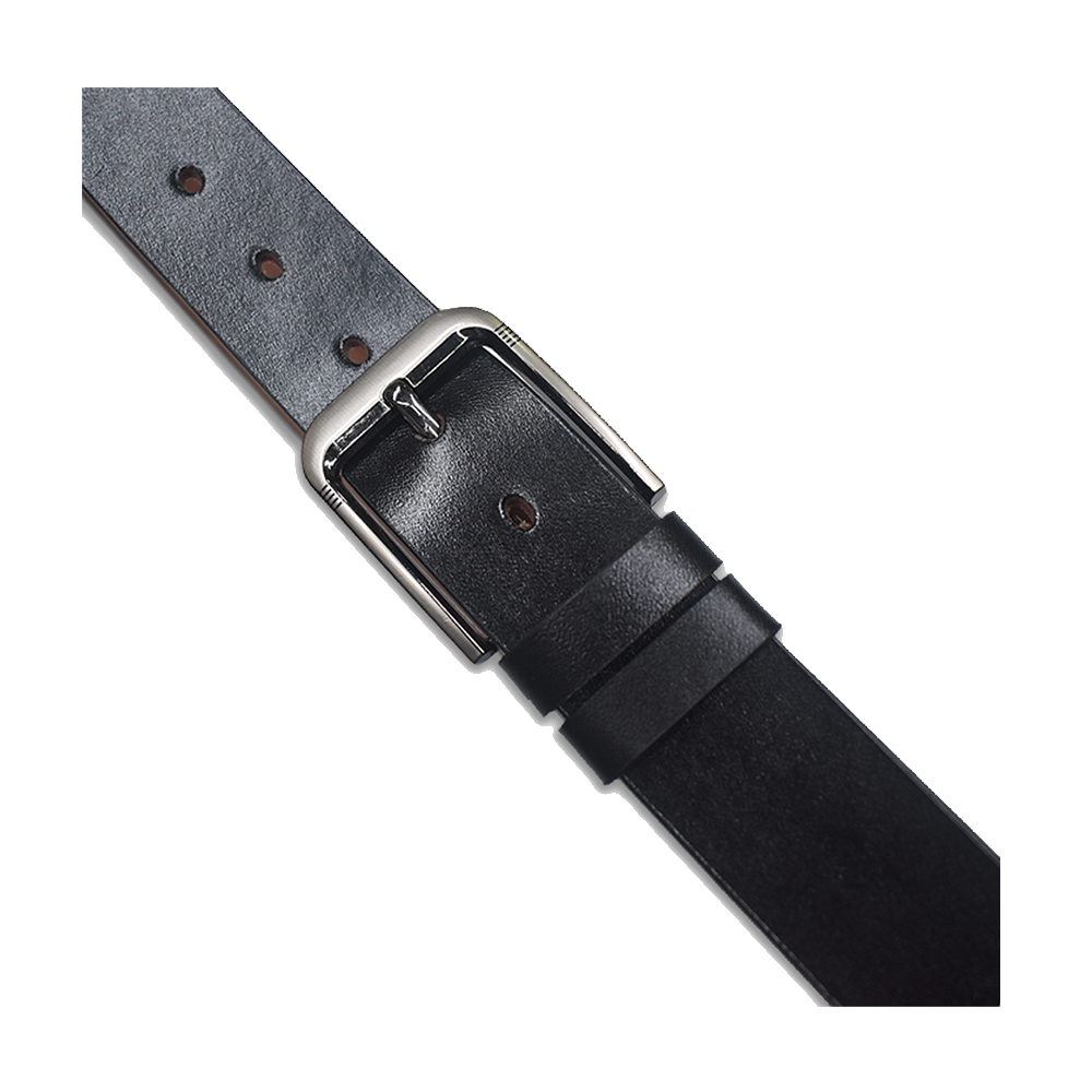 Leather Belt for Men B4 - Black Buffalo