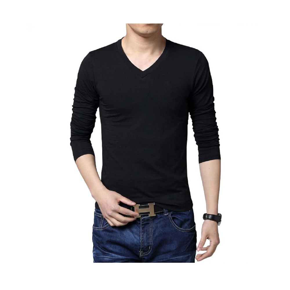 Cotton Casual Full Sleeve T-Shirt For Men - F-8