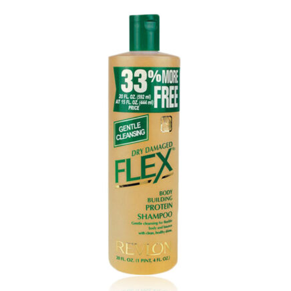Revlon Flex Extra Dry Damaged Body Building Protein Shampoo - 588ml - CN-307
