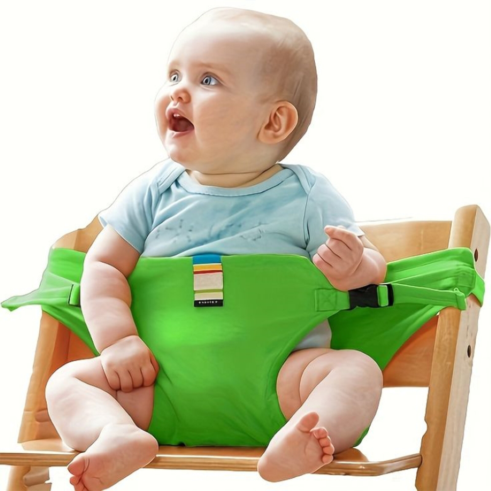 Portable Baby Kids Chair Safety Seat Belt - Multicolor