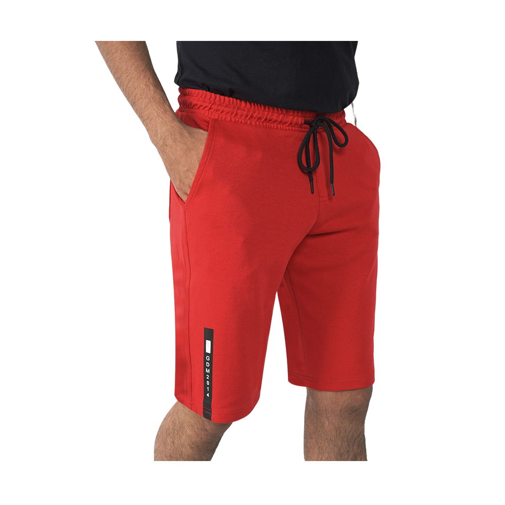 Terry Cotton Short Pant for Men - Dark Red - GMSP-00823RDGM