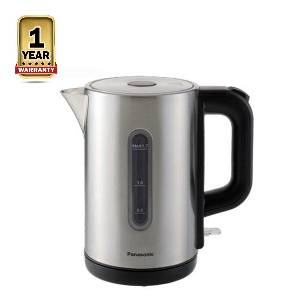 Panasonic NC-K301STB Electric Kettle - 1.7 liters - Black and Silver