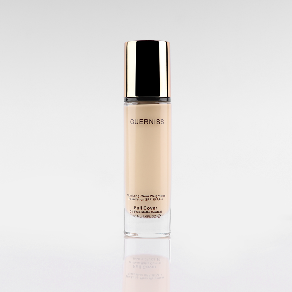 Guerniss Full Cover Matte Foundation - 30ml - Porcelain 1.0