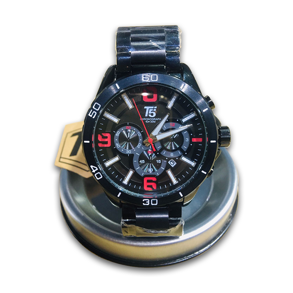 T5 H3610G Quartz Waterproof Sport Watch for Men - Gray