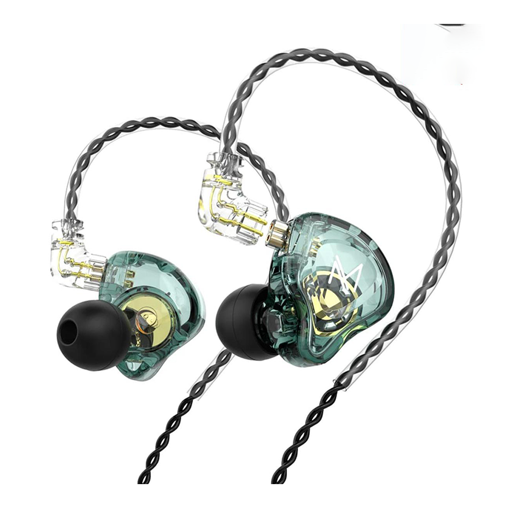 TRN MT1 Hi-FI 1DD Dynamic In-Ear Earphone - Green