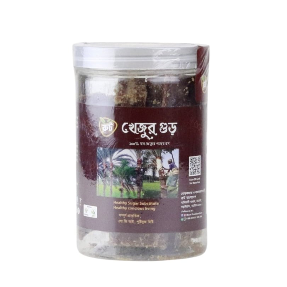 Root Premium Khejur Gur Cubes - 400gm