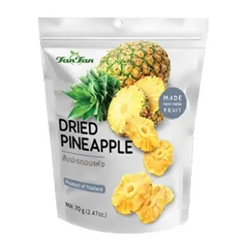 Tan Tan Dried Pineapple - 70gm