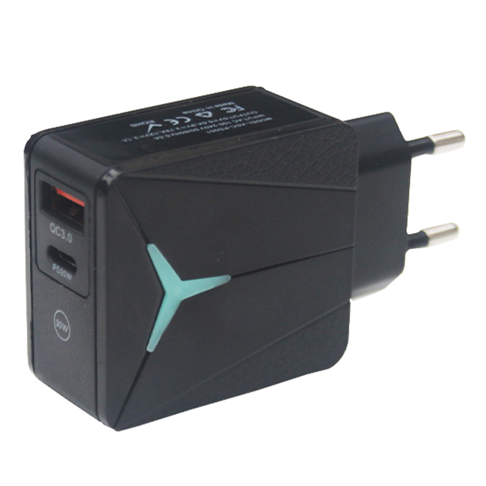 Odiomix 843 USB (A+C) Charger - 30W - USA